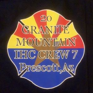 Granite Mountain Hotshots crew shirt size XL-SS